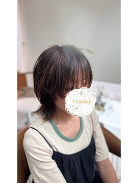 ちえのわ マッシュカット