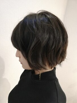 リンク バイ フォーラボ 綱島(Link by ForLABO) 切りっぱなしゆるふわショートボブ【綱島/新綱島】