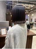 【futaba】縮毛矯正で外ハネボブも簡単に！