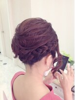 リサ 恵比寿(risa.)&nbsp;大人スイート夜会巻き