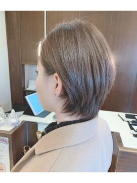 レガロ 南口店(REGALO) 大人ショートボブ×マニッシュボブ×マロンベージュ