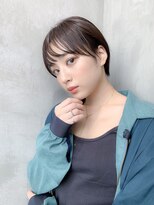 オースティン 錦糸町(AUSTIN) 『AUSTIN錦糸町』黒髪前髪カット×インナーカラーショートボブ