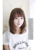 エルズガーデン(L's Garden)&nbsp;ピュアなストレートニュアンス フェアリー小顔スタイル似合わせ