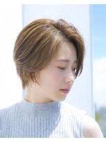 レーヴバイロンド 仙台(Reve by Lond)&nbsp;美人見え大人ショート　ハイライト