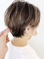 シャンプー 本店(SHAMPOO)&nbsp;手入れ簡単な耳かけショートカット☆