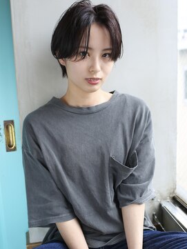 バース(BIRTH) 天神【BIRTH】センターパート前髪×イメチェンショート　2