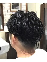 エヌドットバーバー ギンザ(N.BARBER GINZA)&nbsp;スパイラルパーマ/ランダムパーマ/ツーブロック【銀座】<理容室>