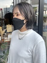 ヘアー アイス ルーチェ(HAIR ICI LUCE) ハイライトカラー レイヤーカット くびれカット 担当中西