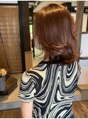【novem】大人オレンジカラースタイル20代/30代/40代/50代