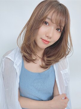 ルービック 和歌山(Rubik's) 韓国くびれヘア/アッシュブラウン