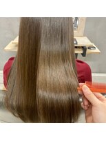 エルデ ナインズ ヘアー スタンド 川口店(elde 9's HAIR STAND)&nbsp;チェリーブラウン/丸顔/ミニウルフ/白髪ぼかし/髪質改善