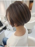 ショート風ボブ