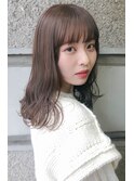 [毛先パーマ]イルミナカラーベージュ天神大名髪質改善ストカール