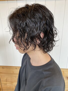 アメラボ(AmeLab) 大人のためのスパイラルパーマで男の魅力アップデートデザイン