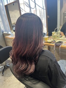 リーオオサカ(Lee Osaka) バレイヤージュ×東芽生