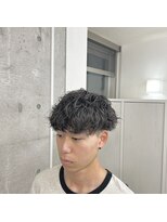 メルシー トータル ブランディング サロン(merci TOTAL BRANDING SALON)&nbsp;Vマッシュ×波巻きスパイラル 横浜
