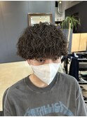 細かめ波巻きパーマ