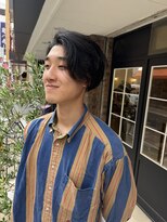 トータルビューティ ジェム バイ ヘアタイム(TOTAL BEAUTY gem by HAIR TIME) メンズカット センターパート 