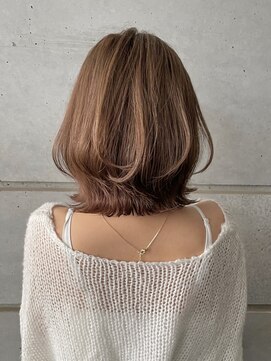 ロンドネートゥル 新潟(Lond naitre) 柔らかレイヤーボブ　（新潟/万代）