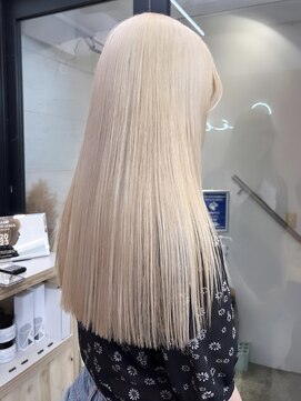 プネル 渋谷(PUNEL) ブロンド/ベージュ/ ブリーチカラー/ケアブリーチ/ブリーチ