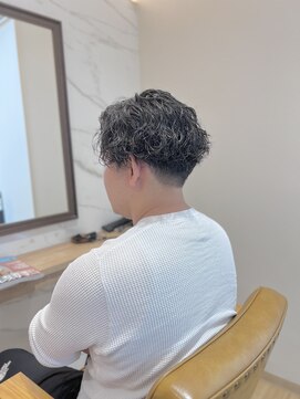ラポールヘアー(rapport hair) 刈り上げ×スパイラルパーマ＊