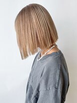 アイティー バイ アルバム 浦和店(IT by ALBUM)&nbsp;パツっとボブ_フルバングレッドブラウンハッシュカット_ba477611