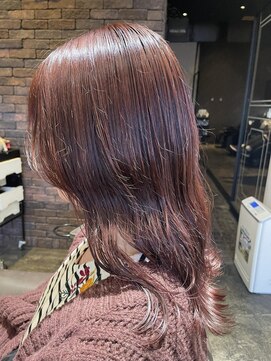 アイズニューヨークプレミアムトヤマ(I's New York PREMIUM TOYAMA) ピンクブラウン