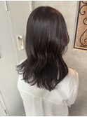ピンク/艶髪/髪質改善カラー