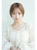 ショートヘア艶感くびれヘアモテ髪うる艶髪美髪大人ショート
