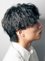 原宿センターパートツイストスパイラルパーマ強めシャドウパーマ
