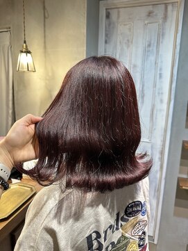 フークフーク(HOEK HOEK) 『ピンクダークブラウンカラー』