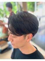 としの店 ヘアースタジオ(HAIR STUDIO)&nbsp;センターパートニュアンスパーマ