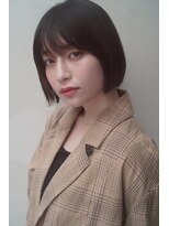 レジュアル(RESSUAL) グレージュ 大人かわいい フェザーバング マッシュショート