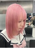 レイヤーカットナチュラルハイトーンデザインカラー[立川駅]
