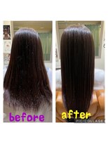 リリー 京都山科店(Lily)&nbsp;ロングヘアーオリーブカラー