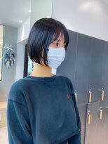 ロンドクロエ 横浜(Lond Chloe)&nbsp;ミニウルフレイヤーカット顔周りカット前髪カット韓国ボブ/池袋
