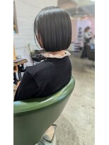 アズヘアー ラペ 三日市店(A'z hair LAPAIX)&nbsp;校則OKの王道ツヤボブ
