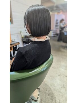 アズヘアー ラペ 三日市店(A'z hair LAPAIX) 校則OKの王道ツヤボブ