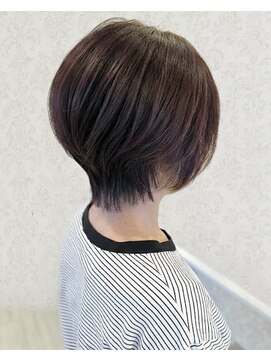 ヘアメイク アリエス 岩切店(HAIR MAKE aries) 30代女子に人気!上品なツヤ感の大人丸みボブ