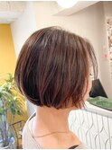 クラゲヘアー/小顔に見せるヘア/ココアベージュ/武蔵小杉