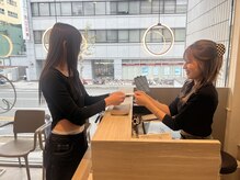 《お会計》明確な料金設定で何度でも通いやすいサロン◎