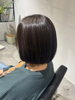 シエル(ciel)&nbsp;ハイライト/白髪ぼかし/ポイントカラー/ナチュラルカラー/ボブ