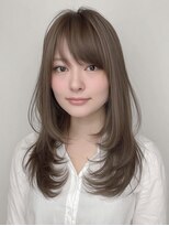 アンドレイ 表参道(andrey)&nbsp;クラゲヘアー/小顔に見せるヘア/ココアベージュ/表参道