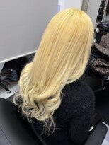 ヘアーデザイン ジェルム(Hair Design germe)&nbsp;抜きっぱブロンド  MAYUKO