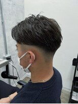 モエバイアリア(Moe by aria)&nbsp;七三フェード