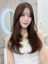 アイヴィ 表参道(IVY) レイヤーカット 韓国レイヤー 透明感カラー 表参道