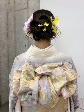 エディット トウキョウ(e.dit tokyo) 【e.dit tokyo macoto】タイトアレンジ卒業式袴ヘア