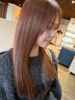 クレヨン ケース(Crayon case) 大人可愛いナチュラルツヤ髪ロングストレート髪質改善