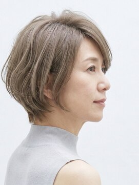 と和×美髪クリニック 巣鴨店 ふんわり上品ショート｜大人の白髪・細毛悩みを自然にカバー