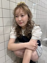 シイ(SIE) ヘーゼルベージュとgirly hair♪